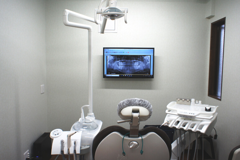 完全個室の診療室